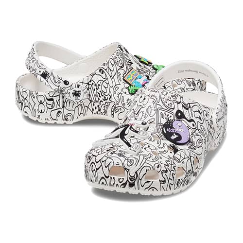 crocs Classic Crocs x Steve Harrington Clog K White/Black