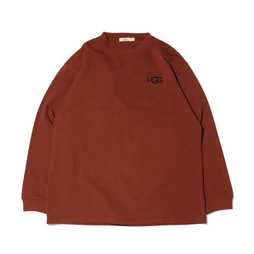 UGG EMBROIDERY LS TEE BROWN 20FW-I
