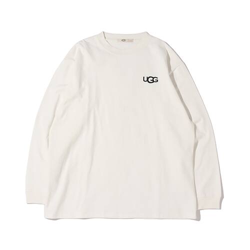 UGG EMBROIDERY LS TEE WHITE 20FW-I
