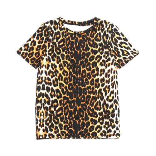 atmos pink YURIMOS TIGHT TOPS LEOPARD 20SP-S
