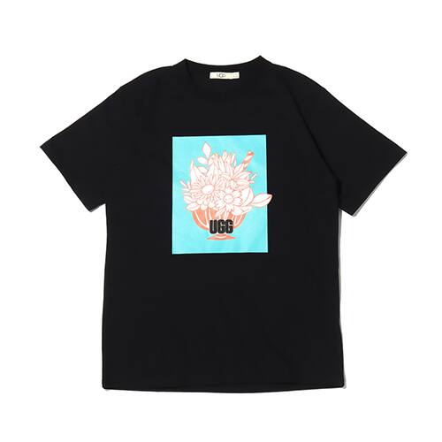 UGG x Luise Ono Box Print T-Shirts BLACK 20SS-S