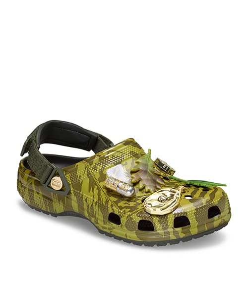 crocs Classic Clog x Aries Arise Dark Algae