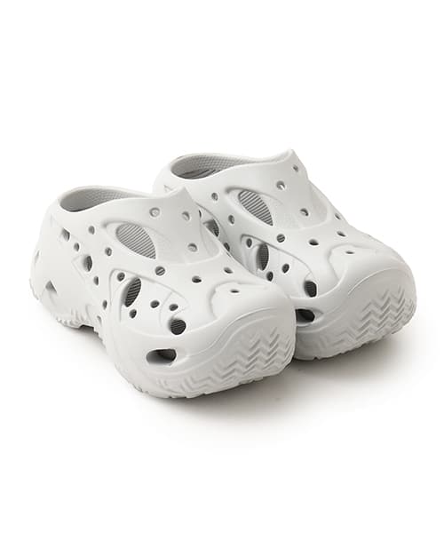 crocs Caged Clog Atmosphere - ホワイト