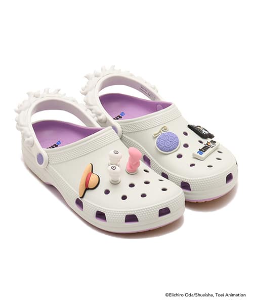 crocs × ONE PIECE × atmos Gear5 Classic RO Clog Orchid