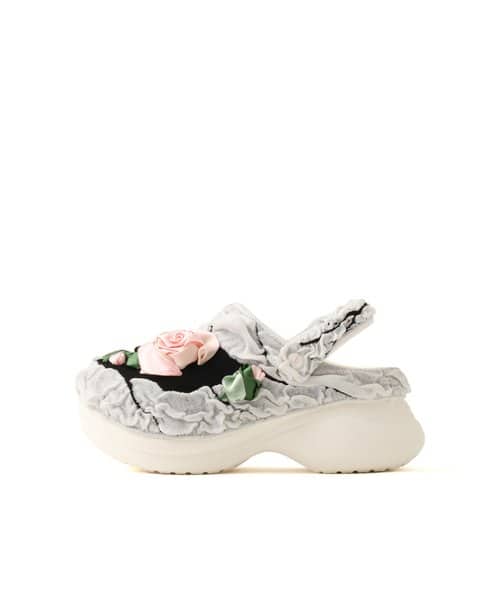 crocs x Caroline Hu Bae Clog Chalk
