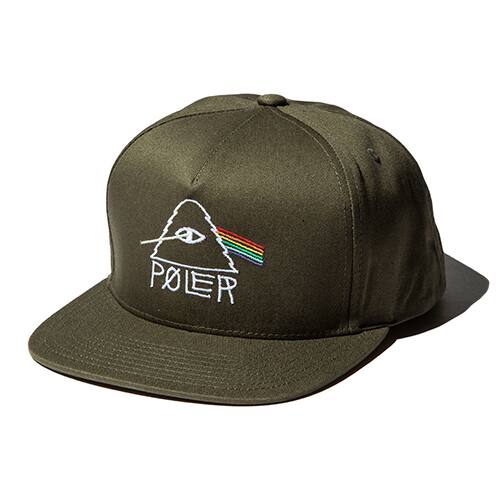 POLER PSYCHEDELIC HAT OLIVE 21SU-I