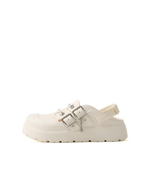 crocs Loaferette Star Studded Clog Chalk - ホワイト