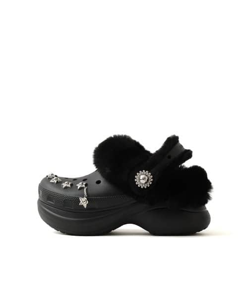 crocs Bae Lined Metal Minis Clog