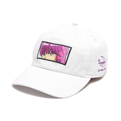 atmos pink 降幡愛 × atmospink グラフィックCAP WHITE 21FA-I