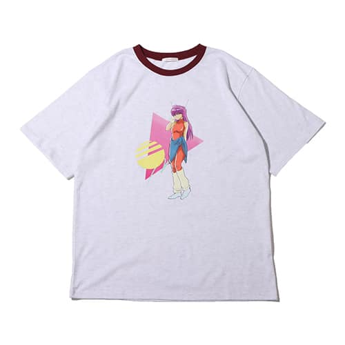 降幡愛 × atmospink グラフィックTシャツ GRAY 21FA-I