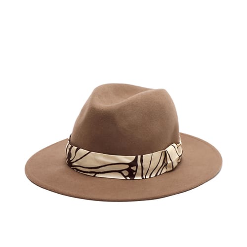 ANNA SUI x ATMOS フェドーラハット BEIGE 21HO-I