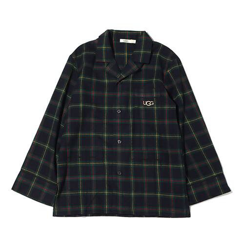 UGG フランネル チェックシャツ GREEN 21FW-I