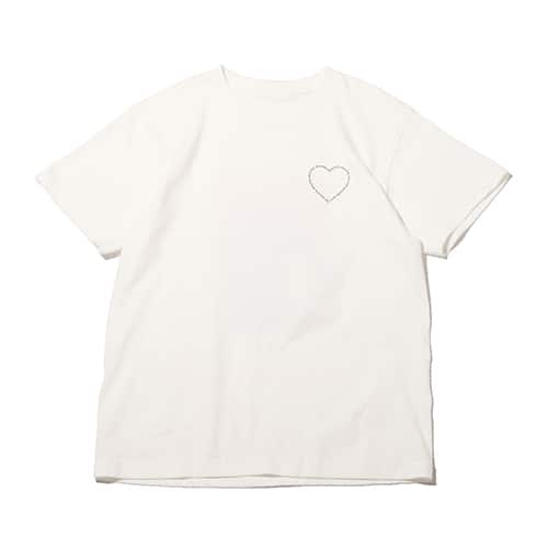 89xiiitokyo×atmos pink コラボTシャツ WHITE