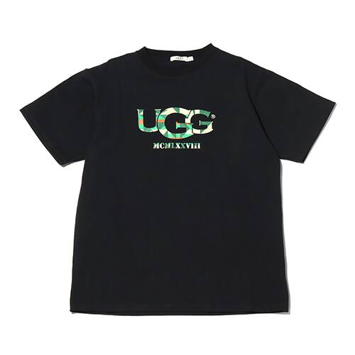 UGG ネイティブロゴ プリントTシャツ BLACK 21SS-S