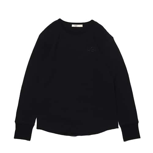 UGG サーマル トップス BLACK 21SS-I