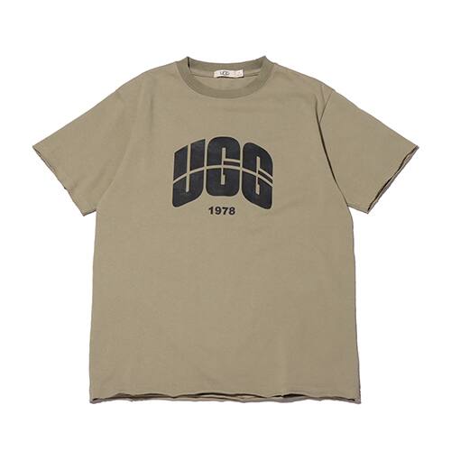 UGG ロゴアレンジ Tシャツ KHAKI 21SP-I