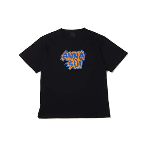 ANNA SUI Archive サガラ刺繍ロゴ ビッグT BLACK 22SU-I