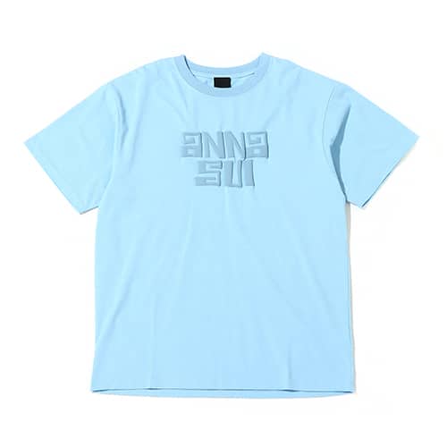 ANNA SUI Archive 発泡 ロゴTシャツ SAX 22SU-I