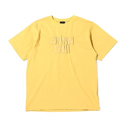 ANNA SUI Archive 発泡 ロゴTシャツ YELLOW 22SU-I