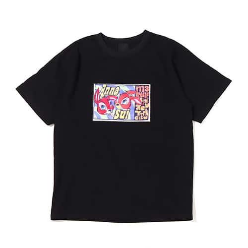 ANNA SUI Archive ３DプリントTシャツ BLACK 22SU-I