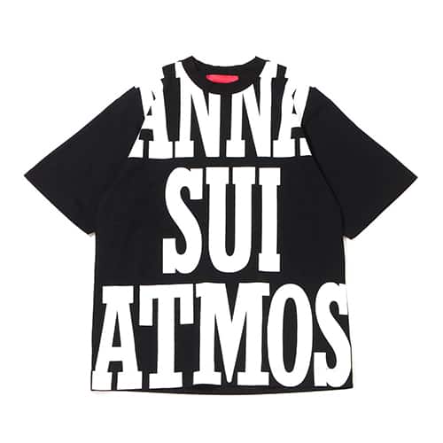 ANNA SUI ATMOS BIGロゴTshirt BLACK 22SP-S