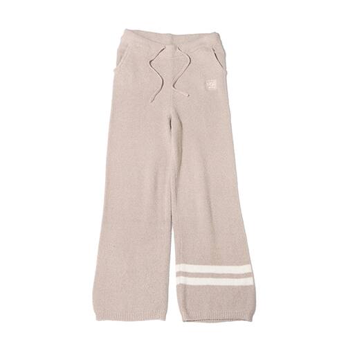 UGG 裾ダブルライン ニットパンツ BEIGE 22SS-I