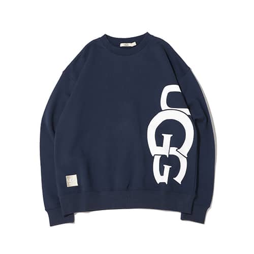 UGG サイドビッグロゴ スウェットトップス NAVY 22SS-I