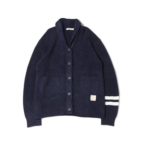 UGG 袖ダブルライン ニットガウン NAVY 22SS-I