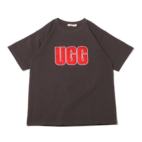 UGG フェルトパッチロゴTシャツ GRAY 22SS-I
