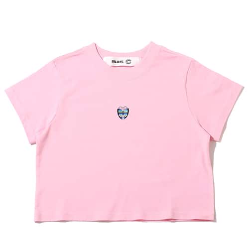 ANNA SUI NYC 蝶刺繍チビTシャツ PINK 23SU-I