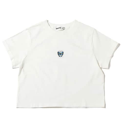 ANNA SUI NYC 蝶刺繍チビTシャツ WHITE 23SU-I