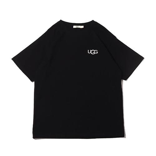 UGG ロゴ刺繍 Tシャツ BLACK 23SS-I