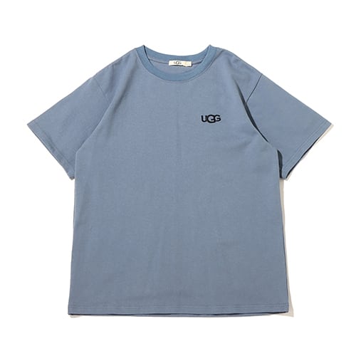 UGG ロゴ刺繍 Tシャツ BLUE 23SS-I