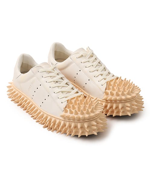 doublet SPIKY LEATHER SNEAKER WHITE ダブレット スパイキー レザー スニーカー ホワイト