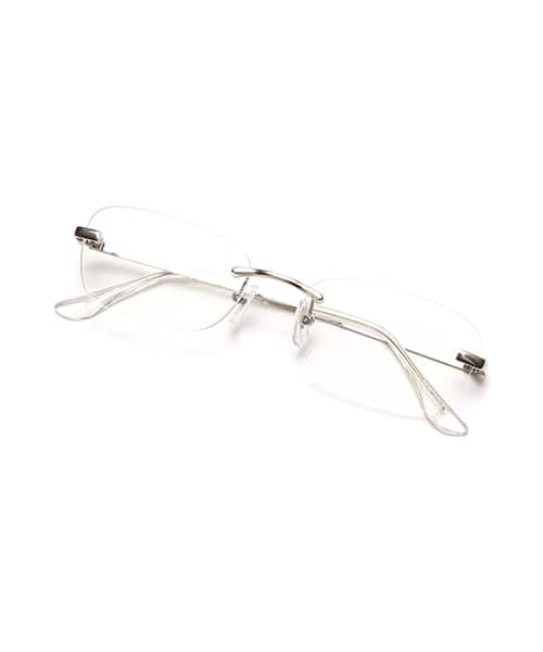 atmos pink Rimless Glasses SILVER - シルバー