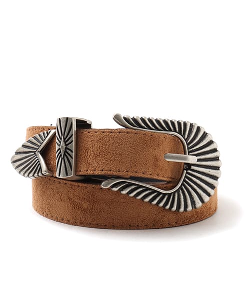 atmos pink Suede Belt CAMEL アトモス ピンク スウェード ベルト キャメル