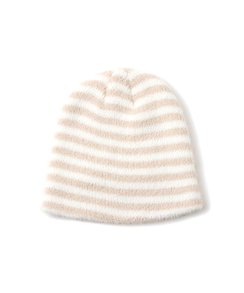 atmos pink Stripe Knit Beanie