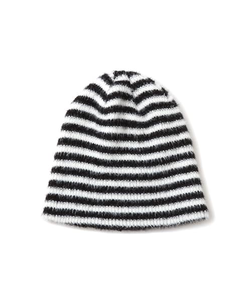 atmos pink Stripe Knit Beanie