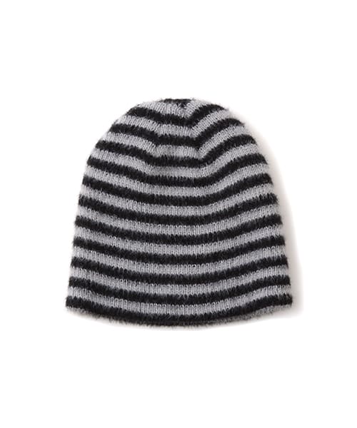 atmos pink Stripe Knit Beanie