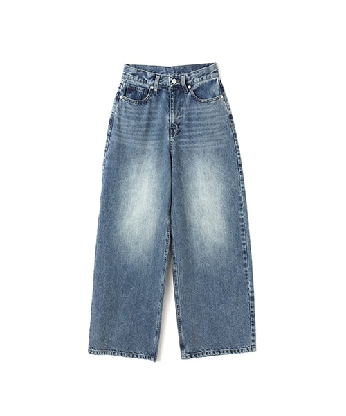 atmos pink Loose Denim Pants