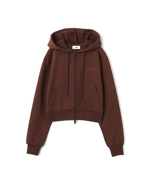 atmos pink Compact Zip Up Hoodie BROWN アトモス ピンク コンパクト ジップアップ フーディ ブラウン