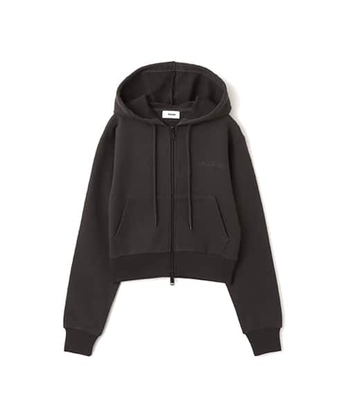 atmos pink Compact Zip Up Hoodie CHARCOAL - チャコール
