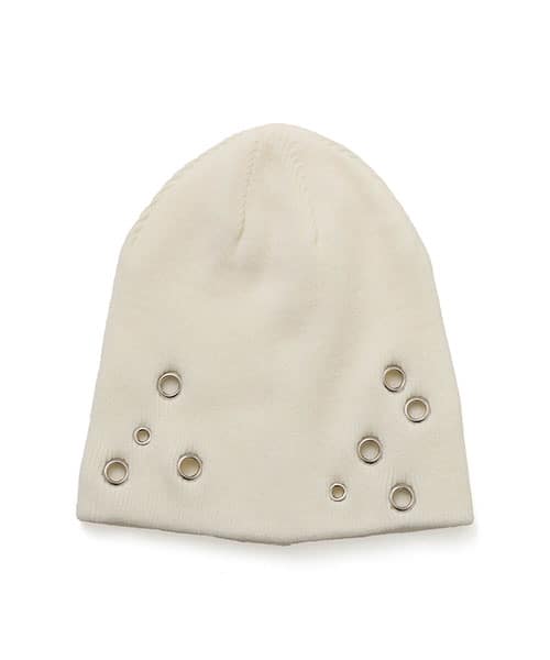 atmos pink Eyelet Beanie