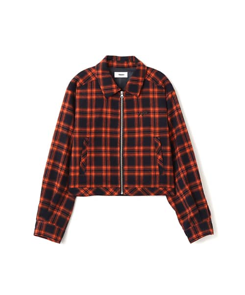 atmos pink Plaid Jacket ORANGE - オレンジ