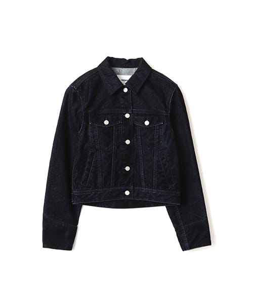 atmos pink Flocky Denim Jacket NAVY アトモス ピンク フロッキー デニム ジャケット ネイビー