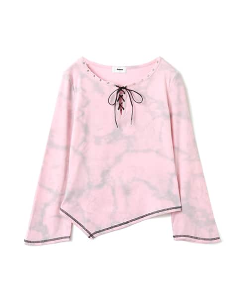 atmos pink Lace-up Top PINK アトモス ピンク レースアップ トップ ピンク