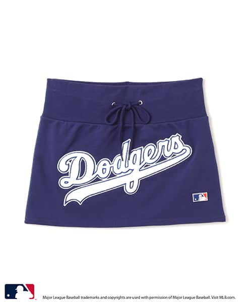 atmos pink MLB Logo Sweat Skirt BLUE - ブルー