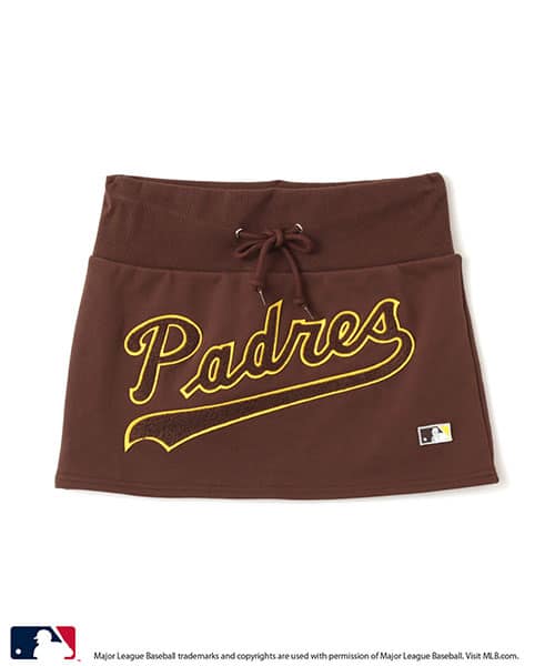 atmos pink MLB Logo Sweat Skirt BROWN - ブラウン