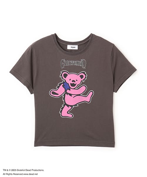 atmos pink Grateful Dead Mini T-shirt CHARCOAL アトモス ピンク グレイトフル デッド ミニ ティーシャツ チャコール