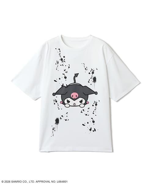 atmos pink x KUROMI Print T-shirt